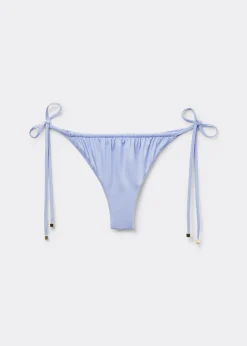 Brazyliany wiązane dół od kostiumu Shiny Satin