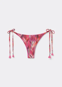 Brazyliany wiązane dół od kostiumu Multicolor Ethnic