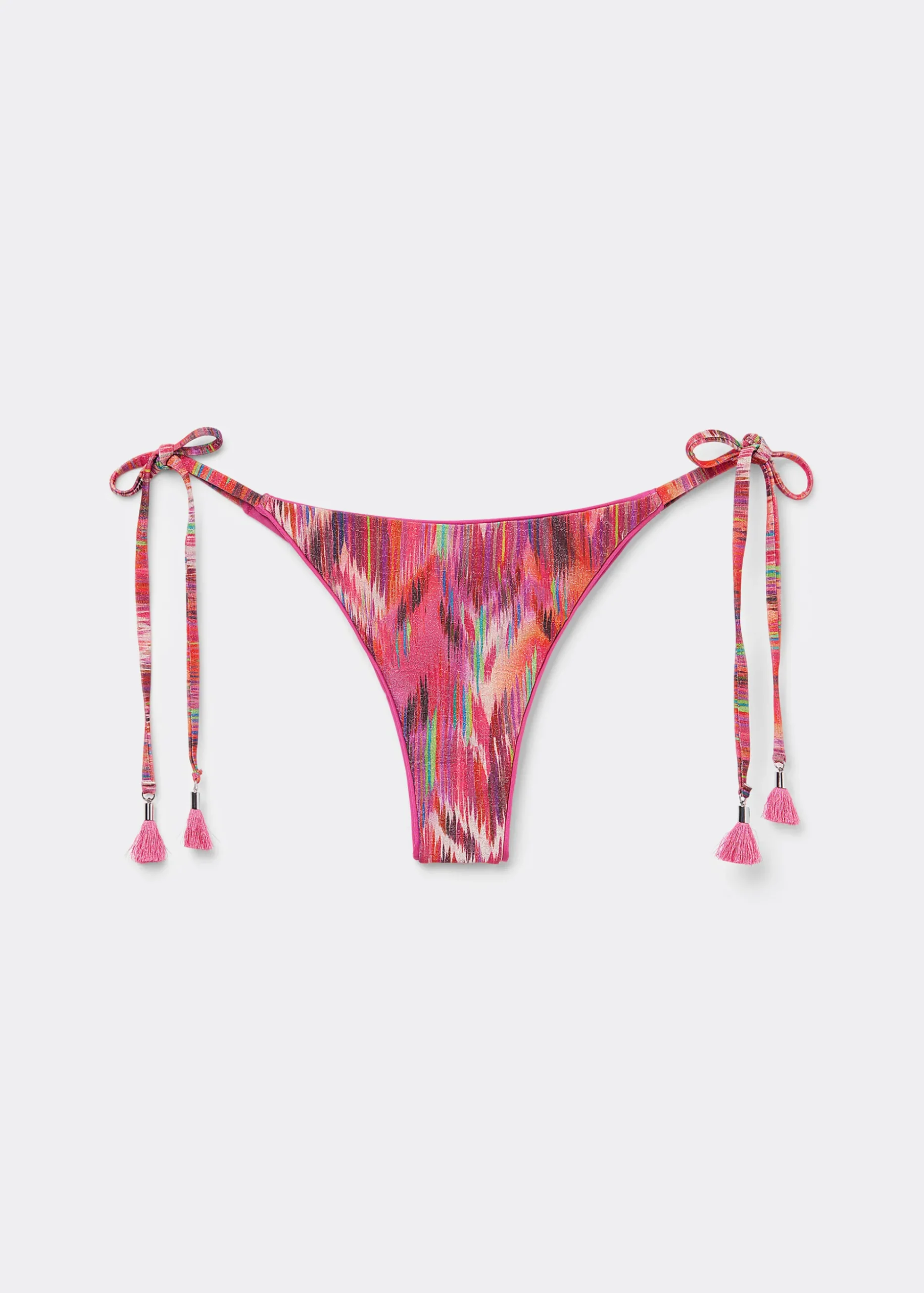 Brazyliany wiązane dół od kostiumu Multicolor Ethnic