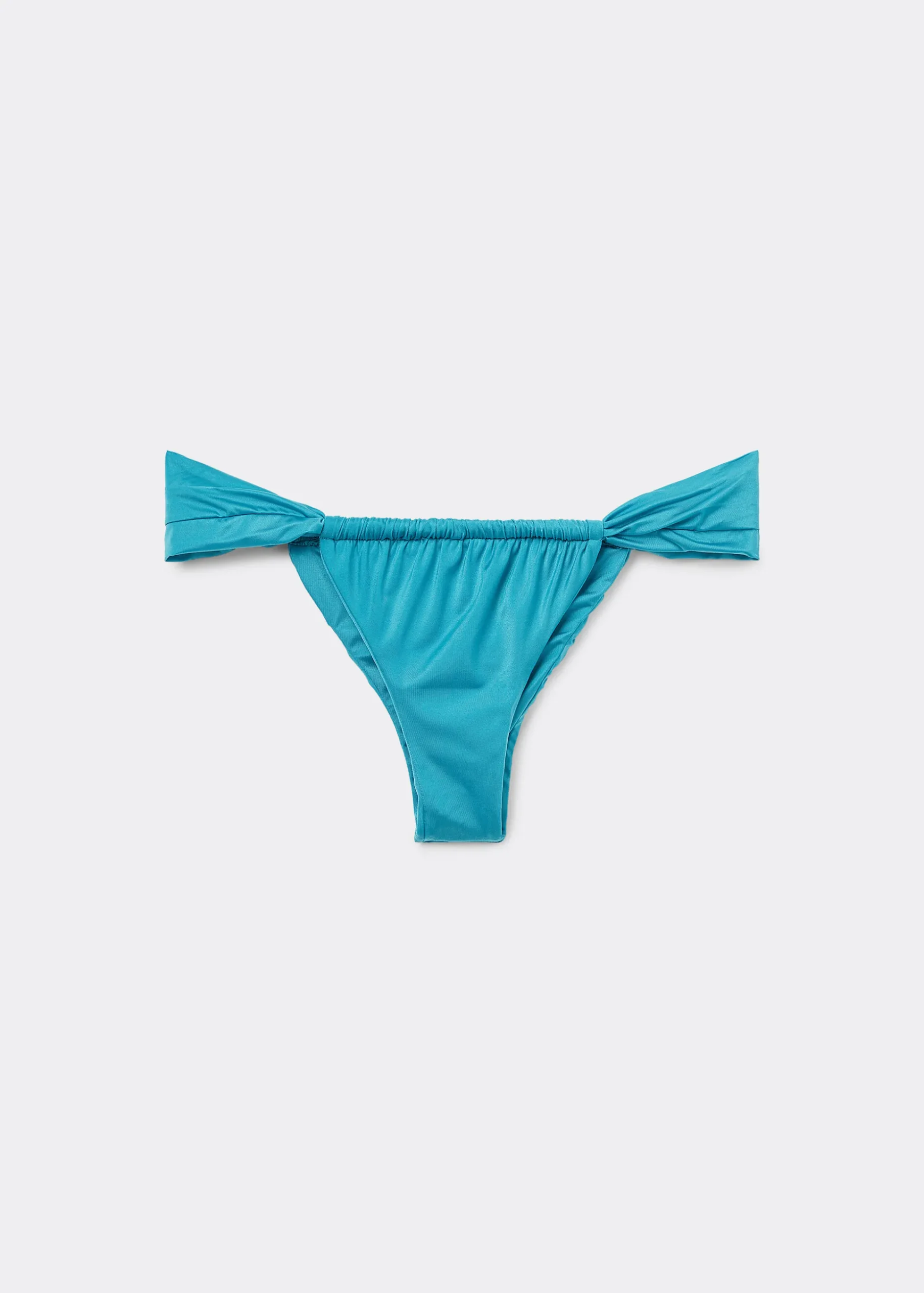 Brazyliany z cienkimi paseczkami dół od kostiumu Shiny Satin