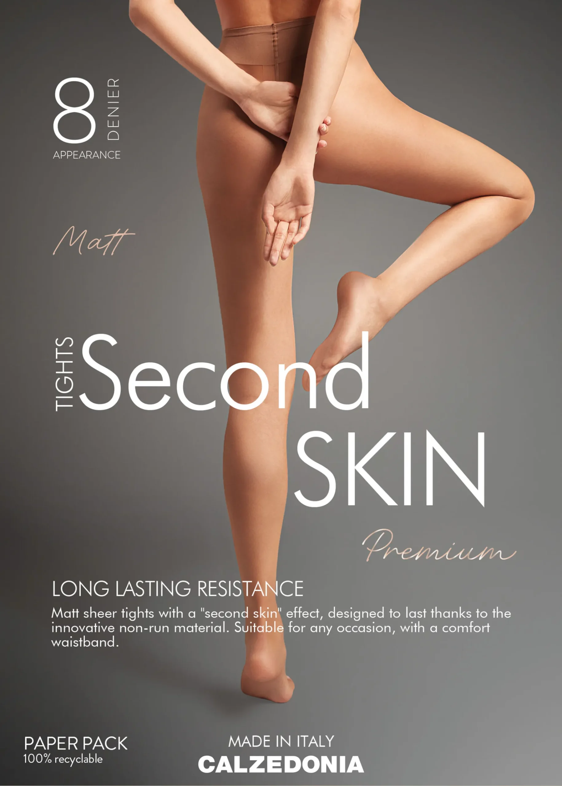 Cienkie Rajstopy 8 Den Resistant Premium