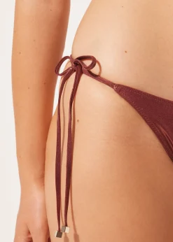 Figi wiązane dół od kostiumu Metallic Skin