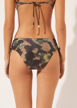 Figi z wysokim stanem dół od kostiumu Sparkling Camouflage