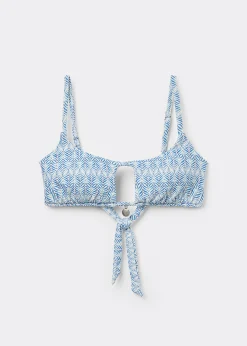 Klasyczny biustonosz góra od kostiumu Delicate Geometric