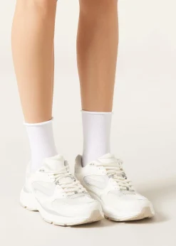 Krótkie Skarpetki Bezuciskowe z Bawełny