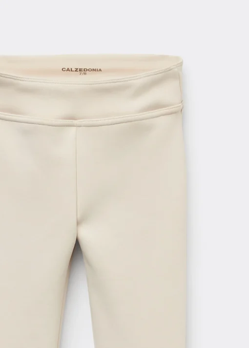 Ocieplane legginsy z meszkiem dziewczęce