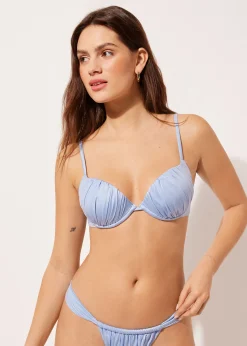 Push-up góra od kostiumu Shiny Satin