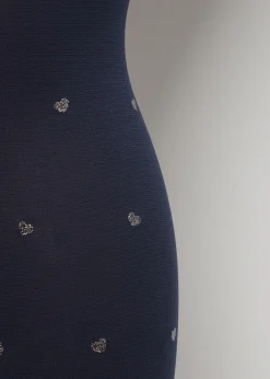 Rajstopy kryjące z brokatem dziewczęce