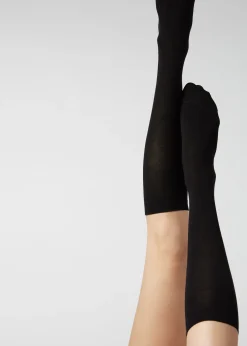 Skarpety Długie z Bawełny Atłasowej