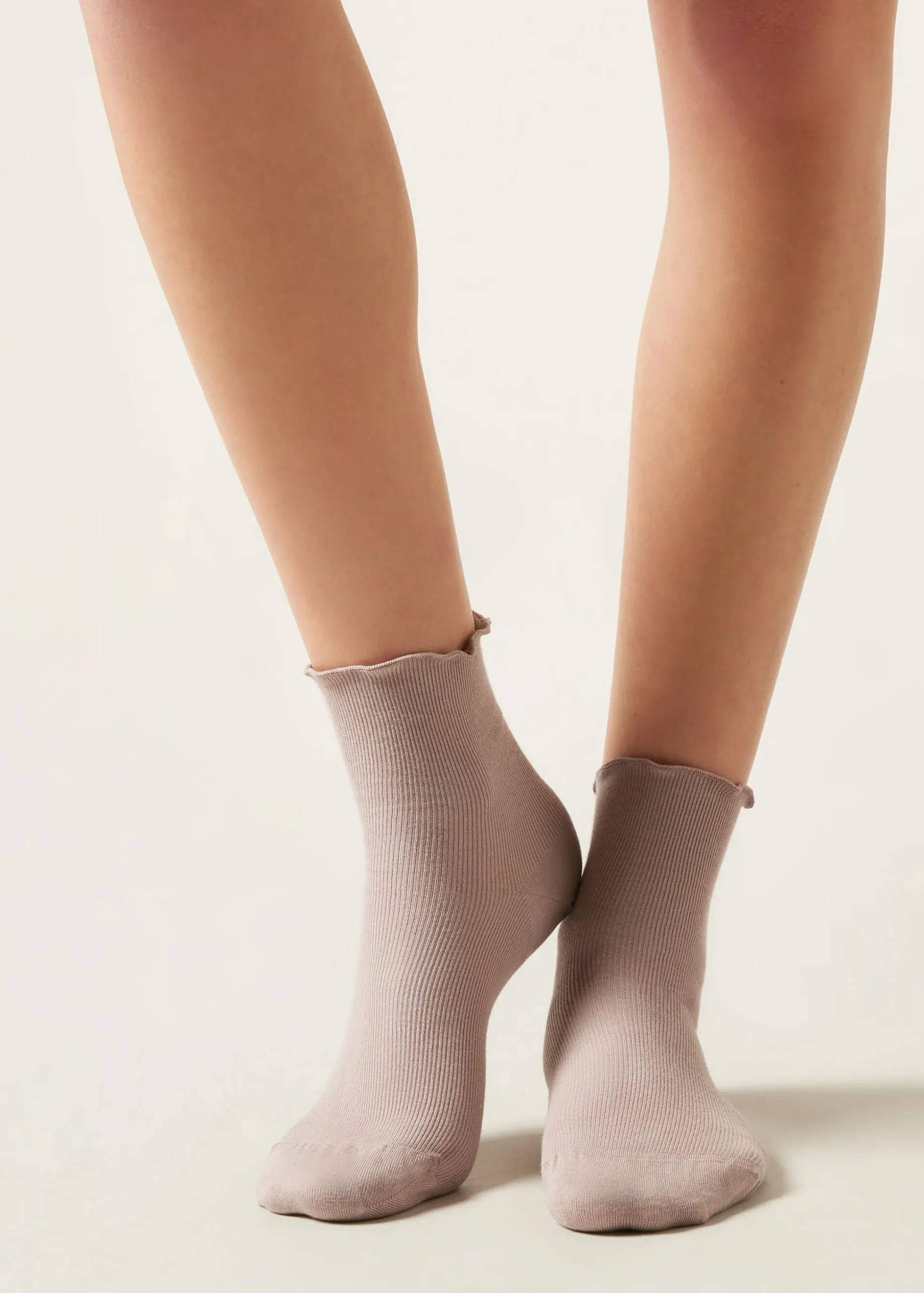 Skarpety prążkowane