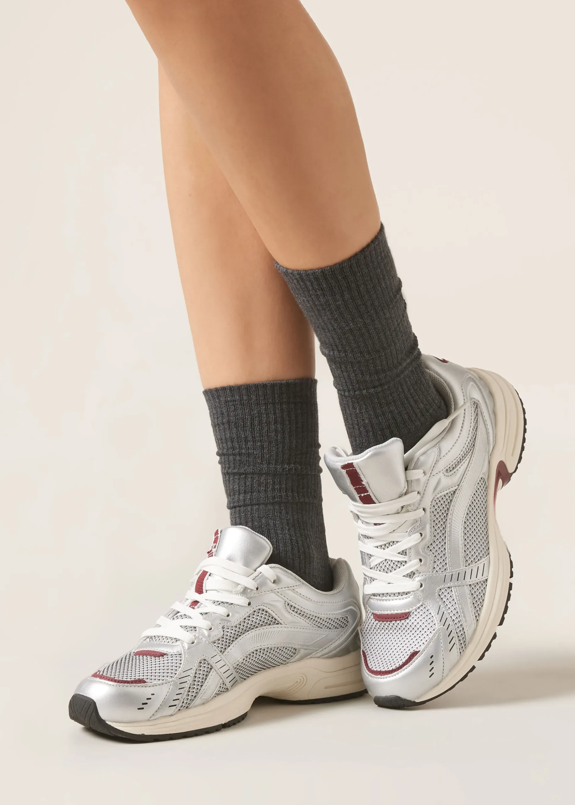 Skarpety techniczne z wełną i jedwabiem