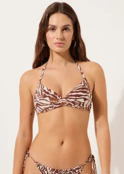 Trójkąt usztywniany góra od kostiumu Brown Zebra