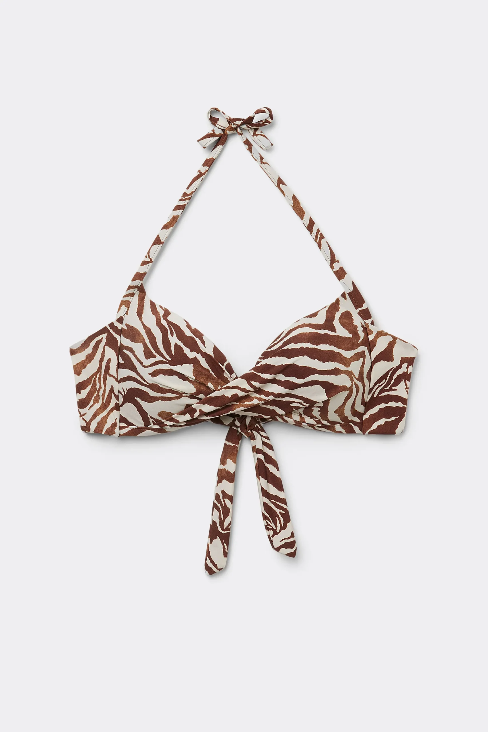 Trójkąt usztywniany góra od kostiumu Brown Zebra